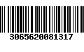 Código de Barras 3065620081317