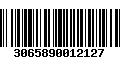 Código de Barras 3065890012127