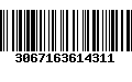 Código de Barras 3067163614311