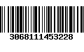 Código de Barras 3068111453228