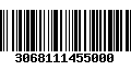 Código de Barras 3068111455000