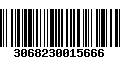 Código de Barras 3068230015666