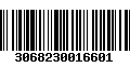 Código de Barras 3068230016601