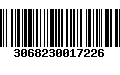 Código de Barras 3068230017226