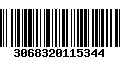 Código de Barras 3068320115344