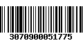 Código de Barras 3070900051775