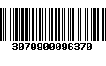 Código de Barras 3070900096370