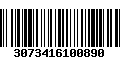 Código de Barras 3073416100890