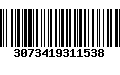 Código de Barras 3073419311538