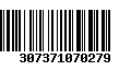 Código de Barras 307371070279