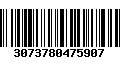 Código de Barras 3073780475907