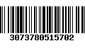 Código de Barras 3073780515702