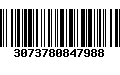 Código de Barras 3073780847988