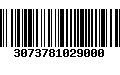 Código de Barras 3073781029000