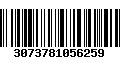 Código de Barras 3073781056259