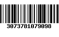 Código de Barras 3073781079098