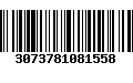 Código de Barras 3073781081558