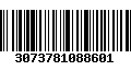 Código de Barras 3073781088601