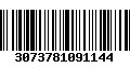 Código de Barras 3073781091144