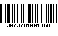 Código de Barras 3073781091168