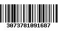 Código de Barras 3073781091687