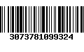 Código de Barras 3073781099324