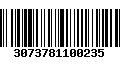 Código de Barras 3073781100235