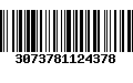 Código de Barras 3073781124378