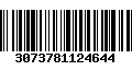 Código de Barras 3073781124644