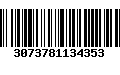 Código de Barras 3073781134353