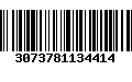 Código de Barras 3073781134414