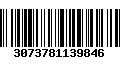 Código de Barras 3073781139846