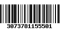 Código de Barras 3073781155501