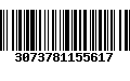 Código de Barras 3073781155617