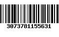 Código de Barras 3073781155631