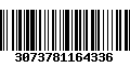 Código de Barras 3073781164336