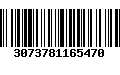 Código de Barras 3073781165470