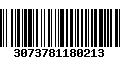 Código de Barras 3073781180213