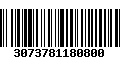 Código de Barras 3073781180800