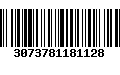 Código de Barras 3073781181128