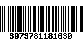 Código de Barras 3073781181630