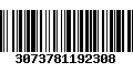 Código de Barras 3073781192308