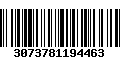 Código de Barras 3073781194463