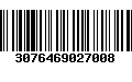 Código de Barras 3076469027008