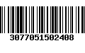 Código de Barras 3077051502408