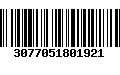 Código de Barras 3077051801921