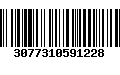 Código de Barras 3077310591228