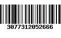 Código de Barras 3077312052666