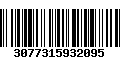 Código de Barras 3077315932095