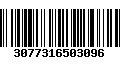 Código de Barras 3077316503096